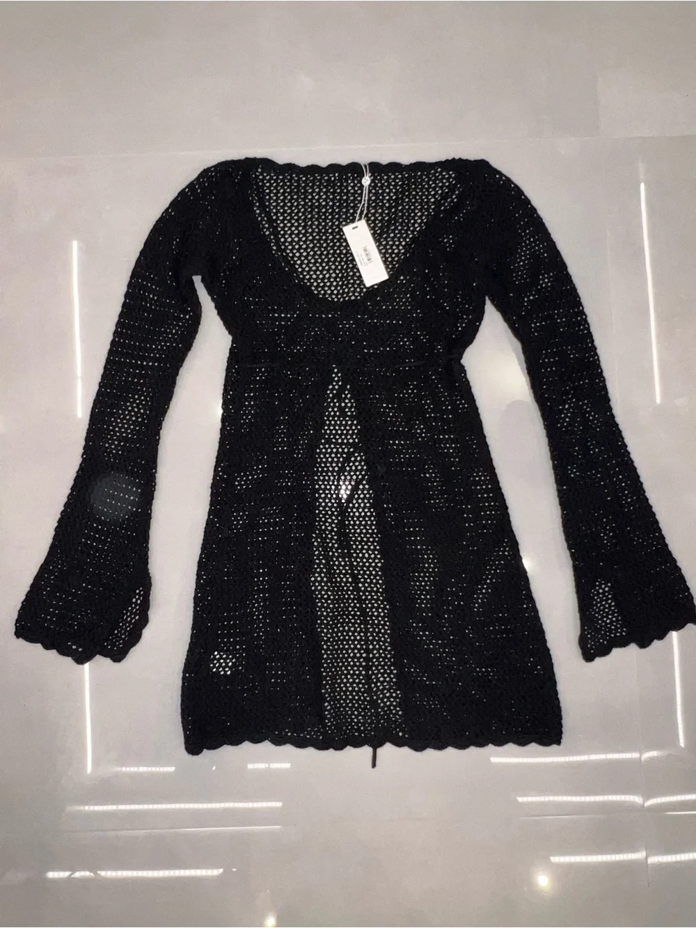 Frankie’s Bikini Collette Crochet Tunic
